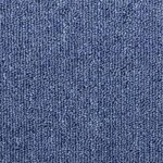 vidaXL Tapis d'escalier 30 pièces 65 x 21 x 4 cm Bleu Bord rectangulaire
