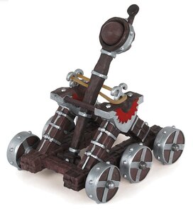 Catapulte rouge figurine papo