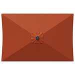 vidaXL Parasol de jardin avec lumières LED et base 200 x 300 cm