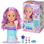 Zapf Creation 830550 - BABY Born Sister - Tête de sirène à coiffer