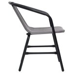vidaXL Ensemble à manger de jardin et coussins 9 Pièces beige Poly rotin