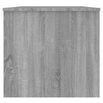 vidaXL Table basse Sonoma gris 102x50 5x46 5 cm Bois d'ingénierie