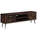 vidaXL Meuble TV Bois de récupération solide 140 x 30 x 45 cm