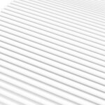 vidaXL Matelas en mousse blanc 120x210 cm dureté H2 H3
