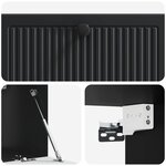 vidaXL Meuble TV mural Noir 78 5 x 31 x 30 cm Bois d'ingénierie