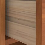 vidaXL Banc de couloir SANDNES 45x40x50 cm bois de pin massif