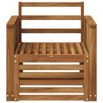 vidaXL Sofa de milieu extérieur Naturel