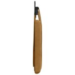 vidaXL Tête de lit suspendue Marron Velours