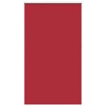vidaXL Store enrouleur occultant rouge largeur du tissu 136 6 cm