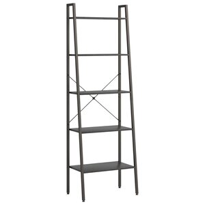 vidaXL Étagère sur pied 5 niveaux Noir 56x35x174 cm