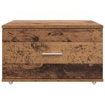vidaXL Armoire à tiroirs Marron 55 x 45 x 33 5 cm Bois d'ingénierie