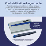 Pack 5 Cartouches d'encre Grande Capacité T10 Bleu LAMY