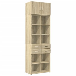 vidaXL Armoire de rangement chêne sonoma 70x42 5x225 cm