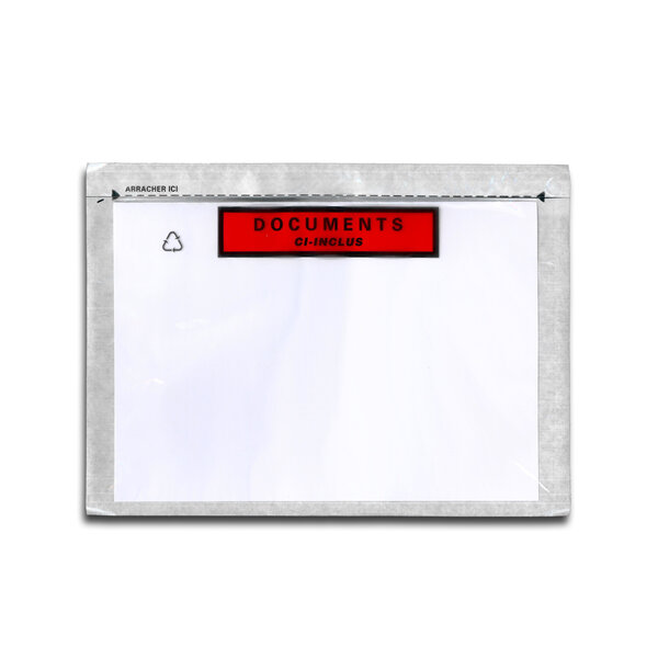 Lot de 1000 pochettes documents ci-inclus eco-list a5