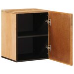 vidaXL Armoire suspendue avec stockage Marron 38 x 33 5 x 48 cm