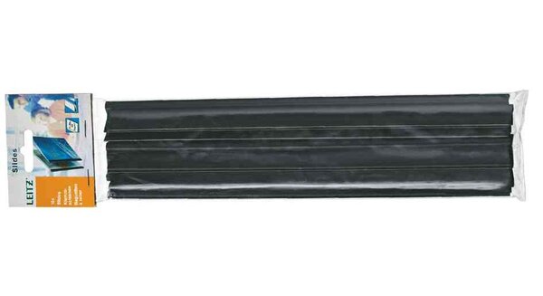 Boite de 25 baguettes à relier Capacité 15mm A4 Noir LEITZ