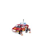 PLAYMOBIL 71375 - City Action Véhicule de pompiers avec son et lumière
