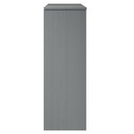 vidaXL Dessus de buffet MOLDE Gris 90x35x100 cm Bois massif de pin