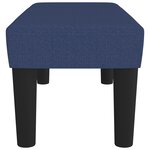vidaXL Banc Bleu 70x30x30 cm Tissu