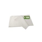 Pack and Move - Lot 100 feuilles papier de soie - 32 5 x 60 cm - Blanc - Emballage cadeau  décoration  anniversaire  mariage
