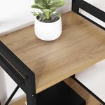 vidaXL Étagère Chêne artisanal 40 x 30 x 50 cm Bois d'ingénierie