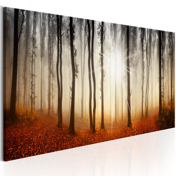 Tableau - autumnal fog l x h en cm 120x40