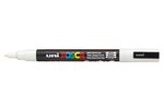 Marqueur pointe conique fine PC3M 0 9 - 1 3mm Blanc x 12 POSCA