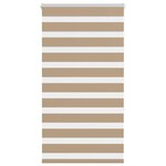 vidaXL Store zèbre marron sable largeur du tissu 80 9 cm polyester