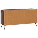 vidaXL Meuble TV 102 x 34 5 x 50 cm Bois ancien Bois d'ingénierie