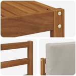vidaXL Ensemble de canapés d'extérieur 8 pc Gris Naturel et Clair