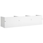 vidaXL Armoire murale blanc 75x18x16 5 cm bois d'ingénierie