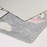 Tapis enfant Marelle 80 x 150 cm - Gris