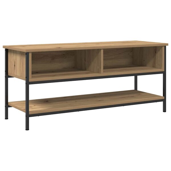 vidaXL Meuble TV chêne artisanal 100 x 35 x 45 cm Bois d'ingénierie