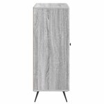vidaXL Buffet Sonoma gris 66 x 34 5 x 90 cm Bois d'ingénierie