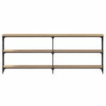 vidaXL Table console chêne artisanal 200 x 29 x 75 cm