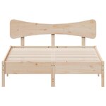 vidaXL Cadre de lit sans matelas 150x200 cm bois de pin massif