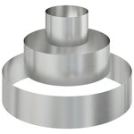 vidaXL Ensemble de Pots de Jardin en Acier Galvanisé