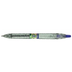 Stylo bille rétractable b2p ecoball 10  bleu x 10 pilot