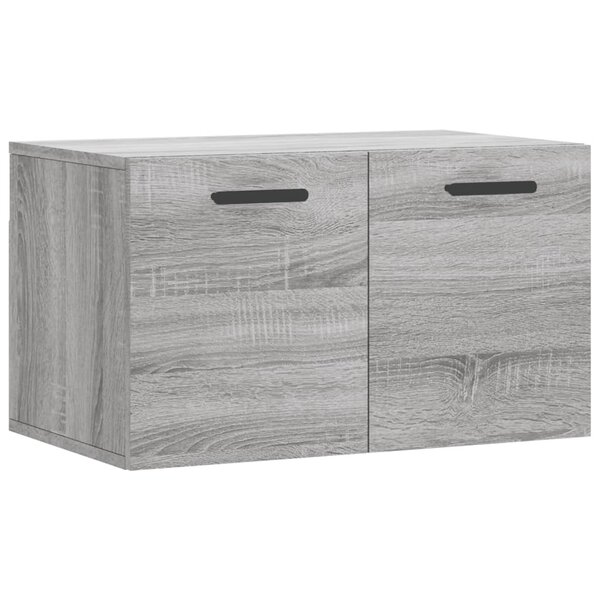 vidaXL Armoire murale Sonoma gris 60x36 5x35 cm Bois d'ingénierie