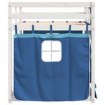 vidaXL Lit superposé sans matelas 90x190 cm bois de pin massif