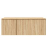 vidaXL Meuble TV Chêne sonoma 80x34x30 cm Bois d'ingénierie
