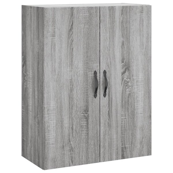 vidaXL Armoire murale sonoma gris 69 5x34x90 cm bois d'ingénierie