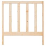 vidaXL Tête de lit 96x4x100 cm Bois massif de pin