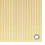 vidaXL Tapis de tente 300x600 cm Beige