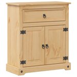 vidaXL Ensemble de meubles salle de bain 2 Pièces Corona bois pin massif