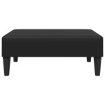 vidaXL Repose-pied noir 77x55x31 cm similicuir