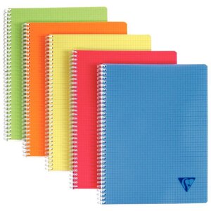 Cahier Linicolor Fresh 180 pages 5x5 A4 CLAIREFONTAINE