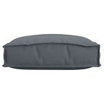 vidaXL Coussins de palette pour siège 6 Pièces anthracite 40x40x8 cm Tissu Oxford