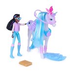 Spin Master 6074981 - L'École des Licornes - L'aventure pierres précieuses de glacier + poupée Layla
