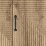 vidaXL Meuble TV Chêne artisanal 99 x 34 5 x 50 cm Bois d'ingénierie